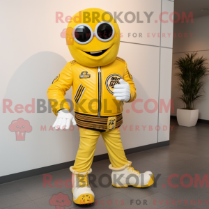 Mascotte de personnage de...