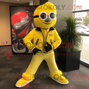 Mascotte de personnage de...