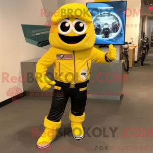 Mascotte de personnage de...