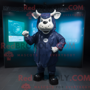 Disfraz de mascota Navy...