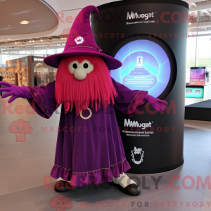 Magenta Witch maskot...
