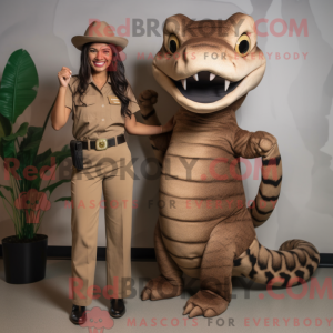 Disfraz de mascota anaconda...
