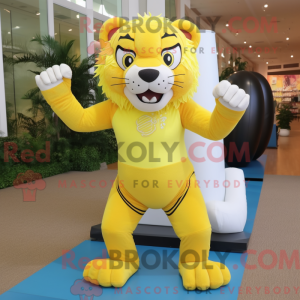 Citrongul sabeltandet tiger...