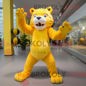 Lemon Yellow Saber-Toothed...