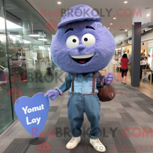 Postava maskota Levandule...