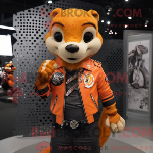 Máscara Orange Mongoose com...