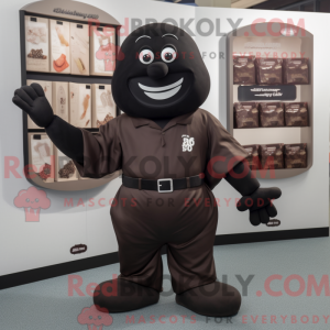 Maskotdraktfigur Black...