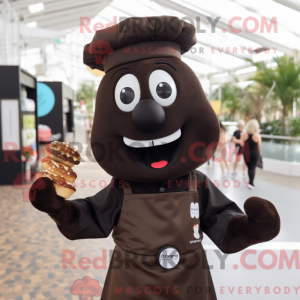Black Chocolate Bar mascot...