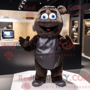 Disfraz de mascota de Black...