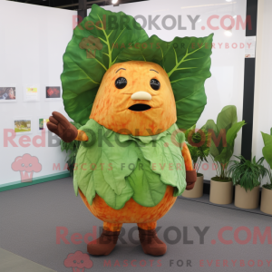 Rust Cabbage Leaf mascot...