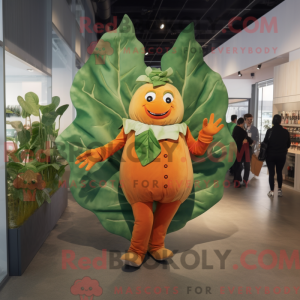 Rust Cabbage Leaf mascot...