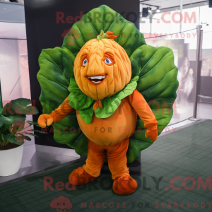Rust Cabbage Leaf mascot...