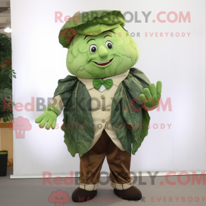 Rust Cabbage Leaf mascot...