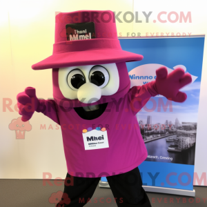 Postava maskota Magenta...