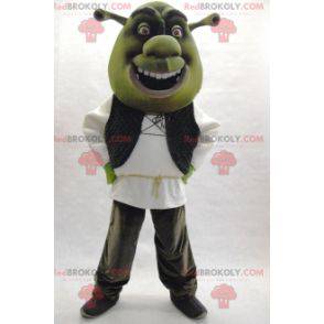 Mascotte de Shrek célèbre personnage vert de dessin animé -