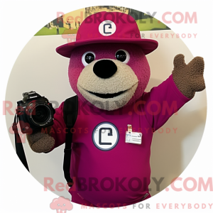 Postava maskota Magenta...