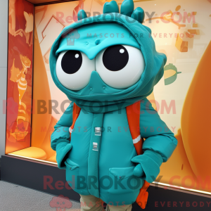 Costume mascotte de Crab...