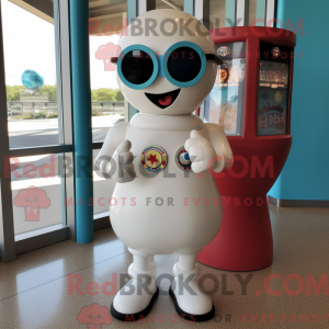 Cream Gumball Machine...