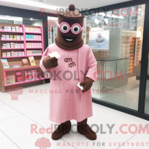 Barras de chocolate rosa...
