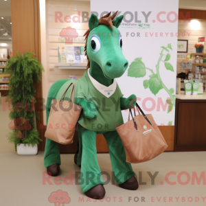 Groene Mare mascotte...