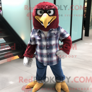 Maroon Bald Eagle...