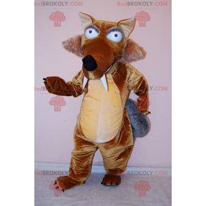 Beroemde ijstijd eekhoorn Scrat mascotte - Redbrokoly.com