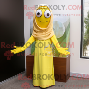 Lemon Yellow Chief mascot...