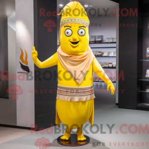 Lemon Yellow Chief mascot...