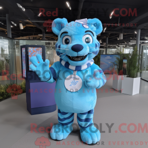 Himmelblauer Tiger...