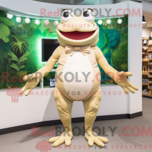 Beige kikker...