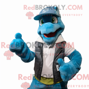 Cyan Utahraptor...
