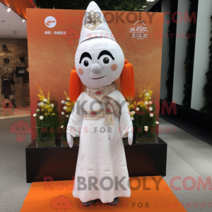 Mandarin Maskottchen Kostüm...