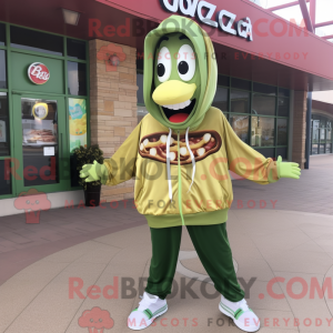 Olive Lasagna mascot...