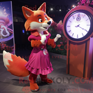 Costume mascotte de Renard...