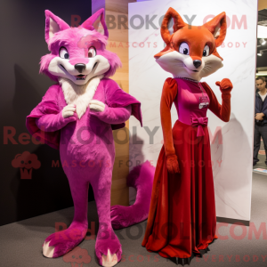 Costume mascotte de Renard...