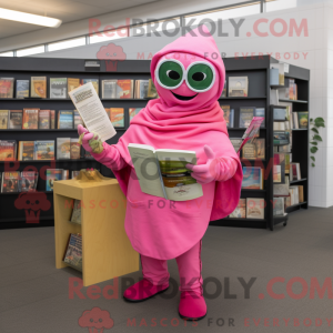 Pink Fajitas maskot kostume...