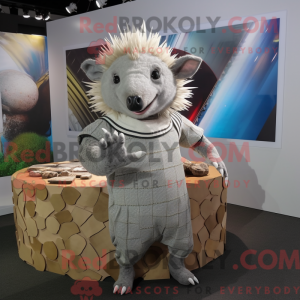 Costume mascotte de tatou...