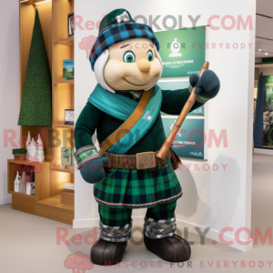 Bagpipe mascot costume...