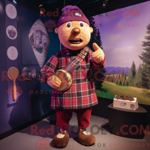 Sækkepibe maskot kostume...