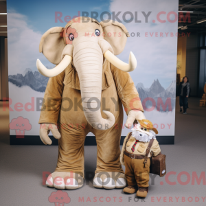 Olive Mammoth maskot...