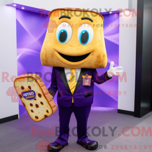 Postava maskota Purple...