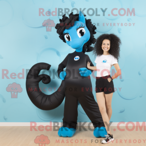 Black Sea Horse maskot...