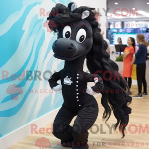 Black Sea Horse maskot...