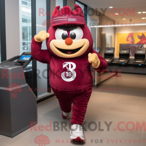 Maroon Rainbow maskot...