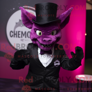 Magenta Chupacabra maskot...