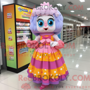 Candy Box maskotdraktfigur...