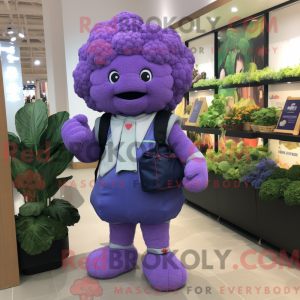 Purple Cauliflower mascot...