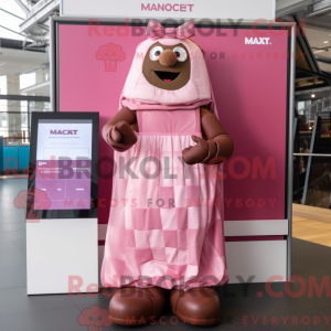 Maskottchenkostüm Pink...