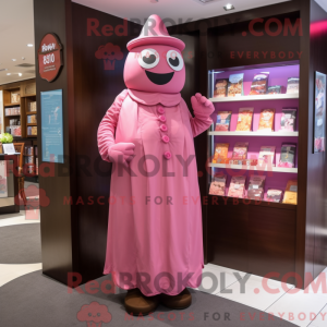 Maskottchenkostüm Pink...