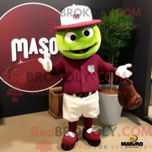 Personaggio mascotte Maroon...